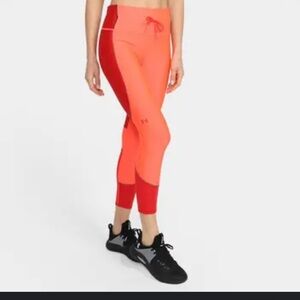 Under Armour Scarlet HeatGear Compression Shirt